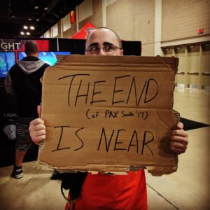 The end of PAX South is near