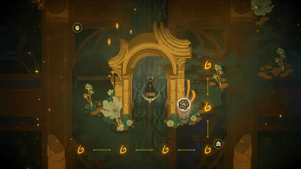 A soulie waiting at the entrance of Paradiso's Secret Chamber