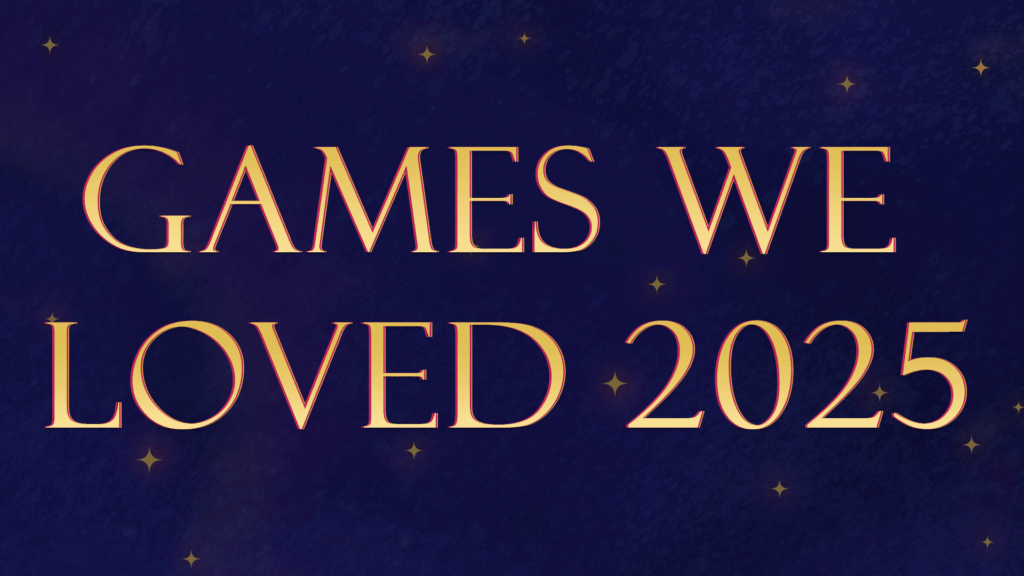 Games we loved 2025, on a dark purple background